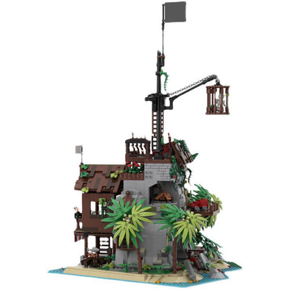 Forbidden Island MOC Building Kit | Pirate Adventure Diorama - 3