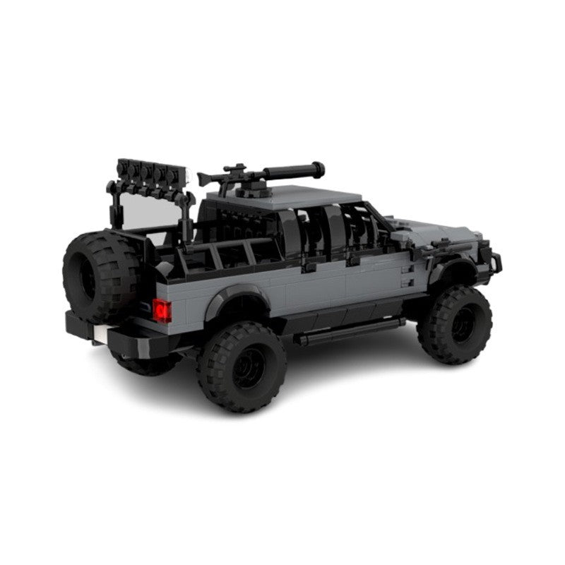 Ford F-150 Raptor Apocalyptic Version Building Kit | MOC-170780 - 2