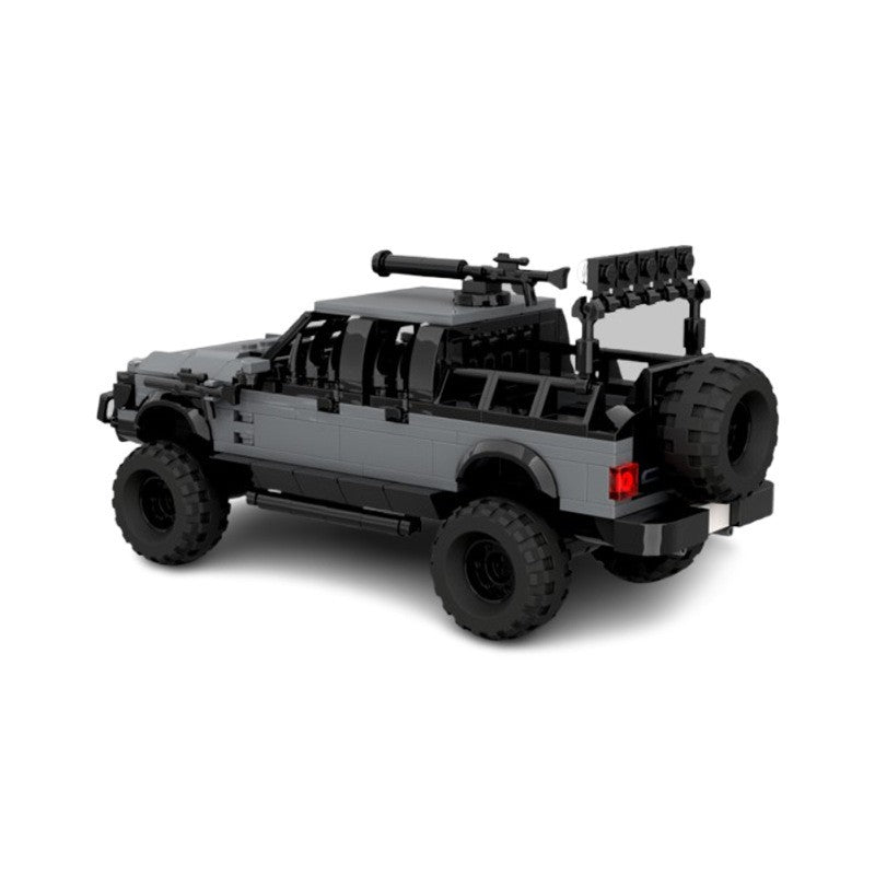 Ford F-150 Raptor Apocalyptic Version Building Kit | MOC-170780 - 3