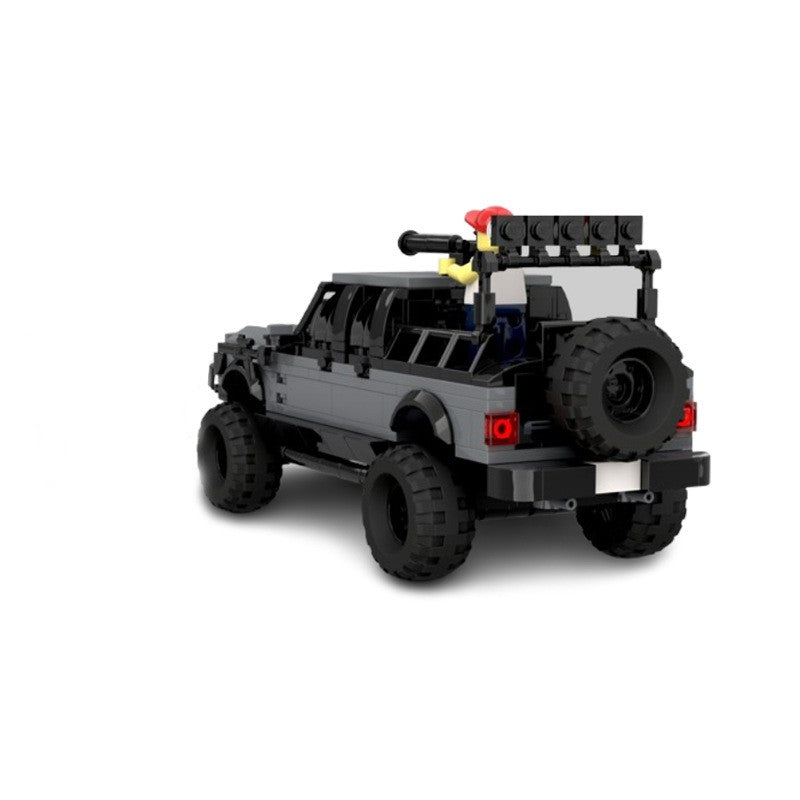 Ford F-150 Raptor Apocalyptic Version Building Kit | MOC-170780 - 4