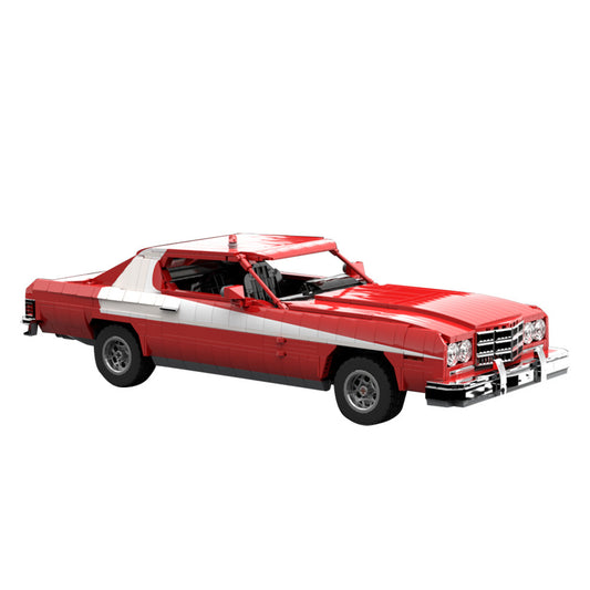 ford gran torino 1975 car building set | starsky & hutch | moc-99377 - 2