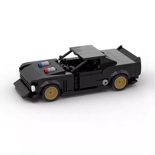 ford mustang hoonicorn building set | 8 stud wide | moc-32255 - 1