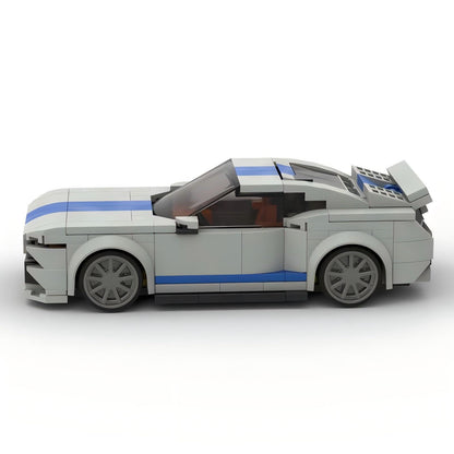 ford mustang shelby gt500 building set | moc-117705 - 2