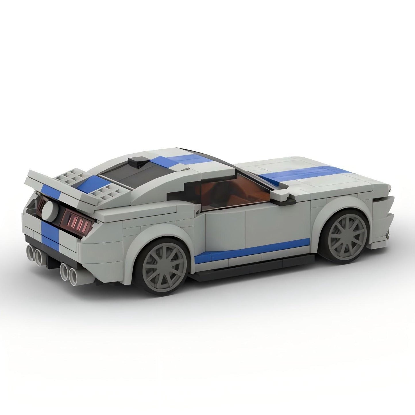ford mustang shelby gt500 building set | moc-117705 - 3