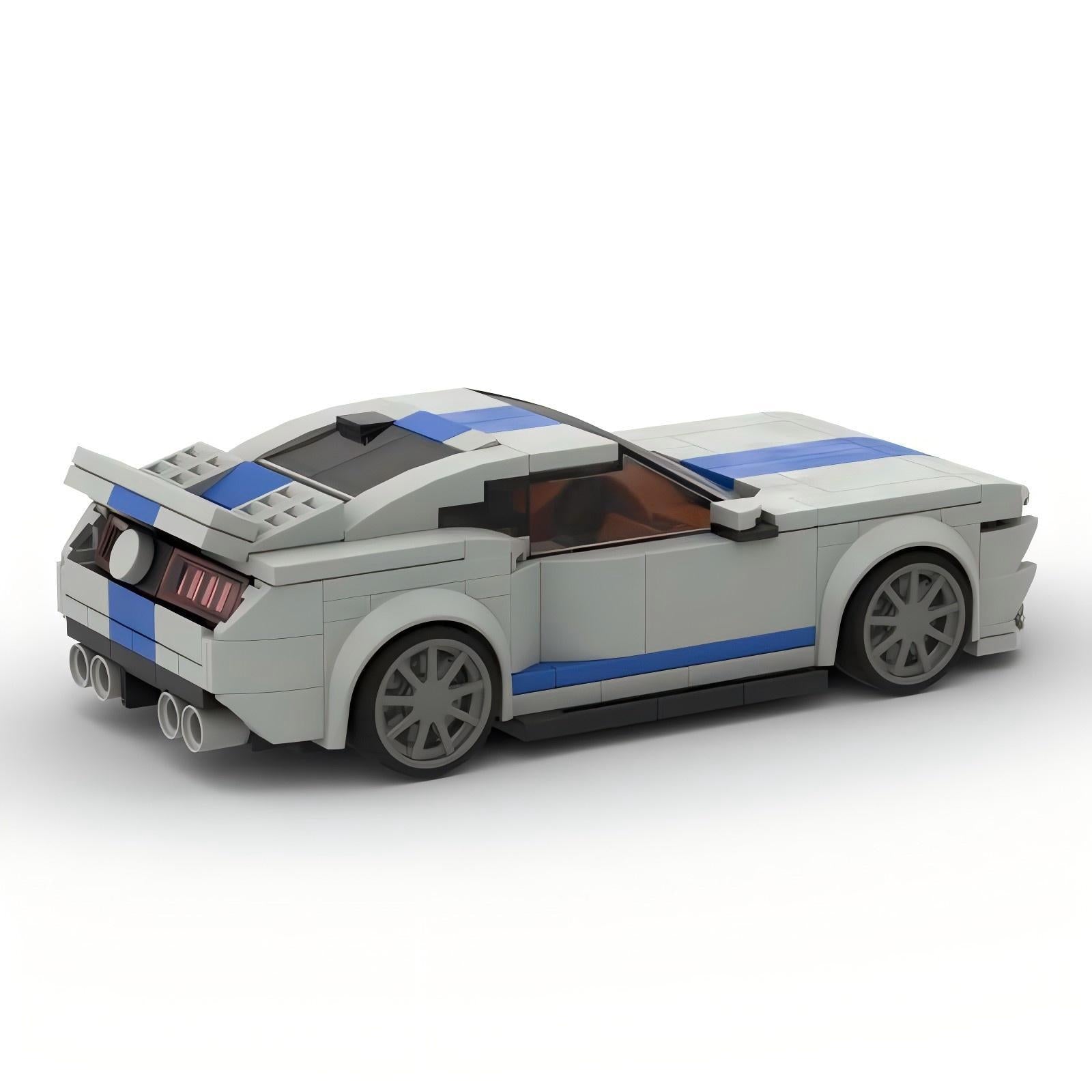 ford mustang shelby gt500 building set | moc-117705 - 3