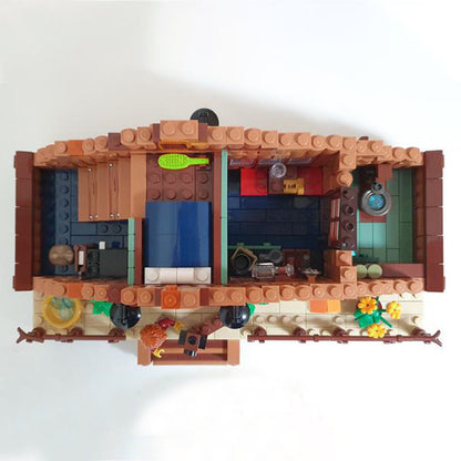 forest cabin building kit | moc-143807 - 2