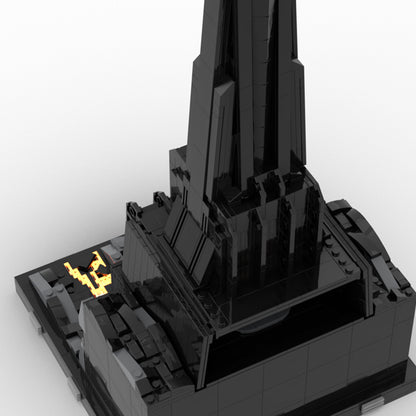 fortress vader building set | star wars | moc-149491 - 4