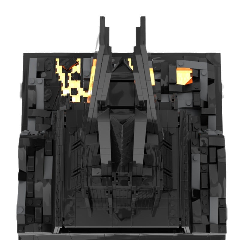 fortress vader building set | star wars | moc-149491 - 5