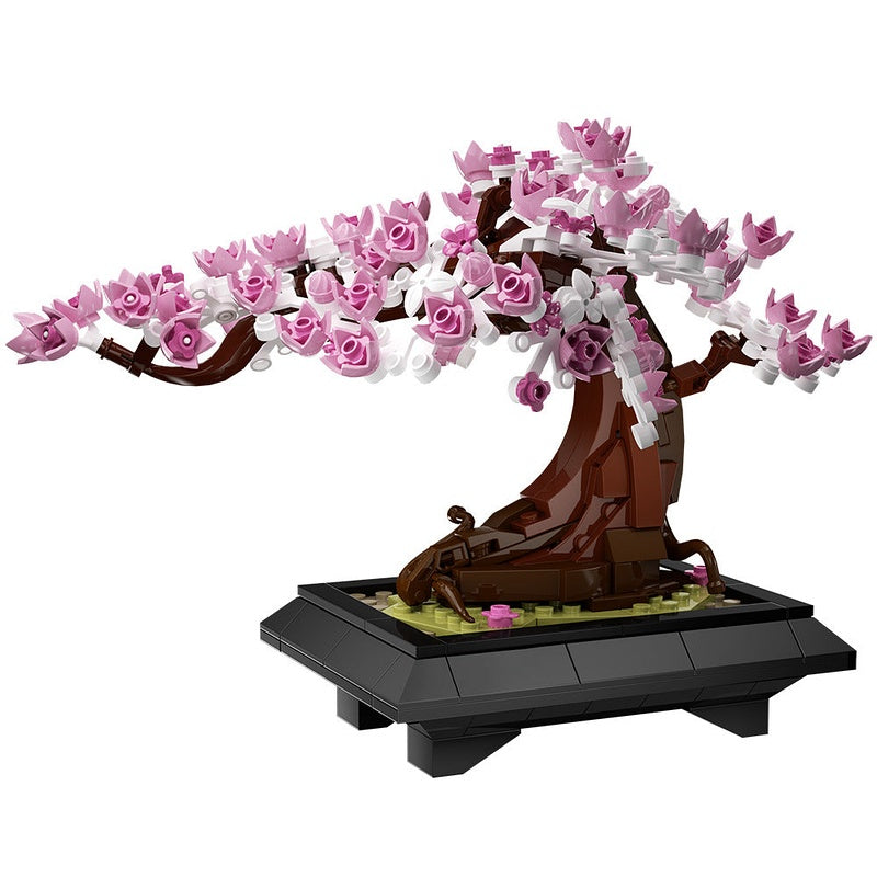 Four Seasons Bonsai MOC Building Kit | Seasonal Tree Display Model - 7