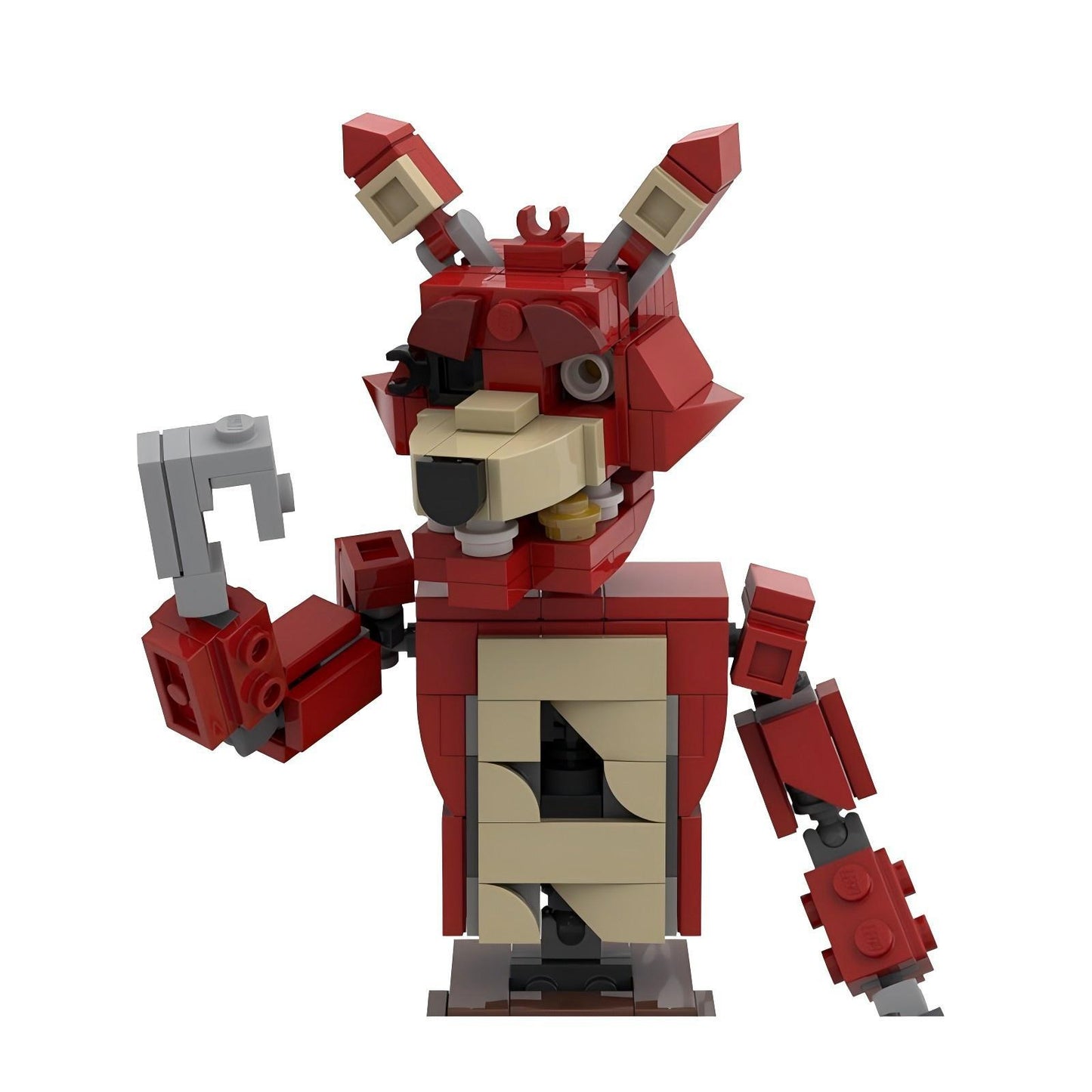 foxy the pirate building set | five nights at freddy's | moc-228148 - 4