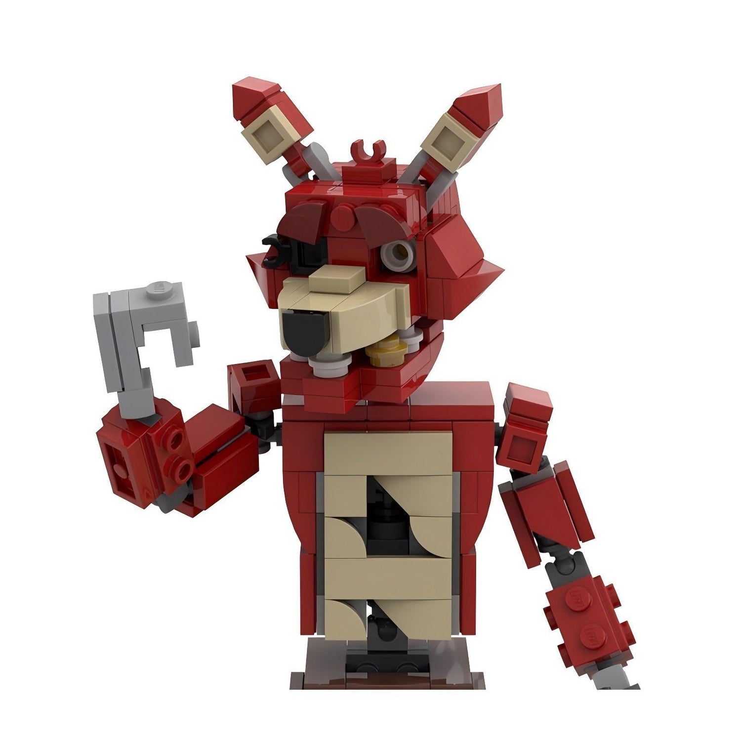 foxy the pirate building set | five nights at freddy's | moc-228148 - 4