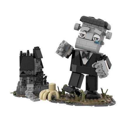 frankenstein building set | lego compatible - 7