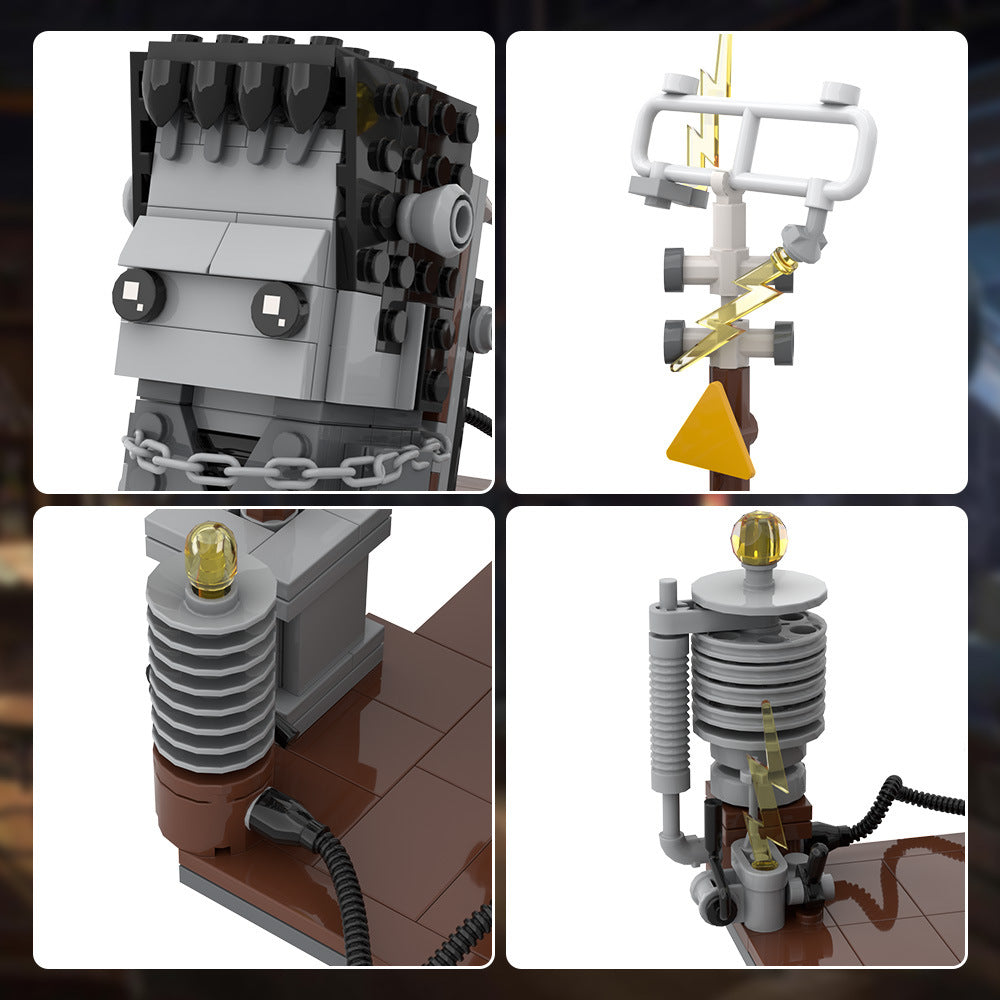 frankenstein building set | lego compatible - 8