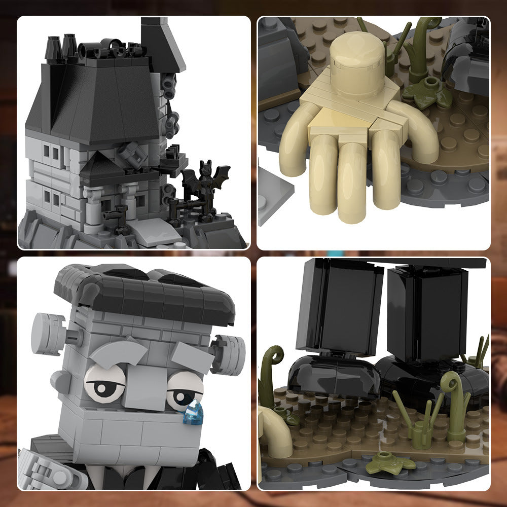 frankenstein building set | lego compatible - 9