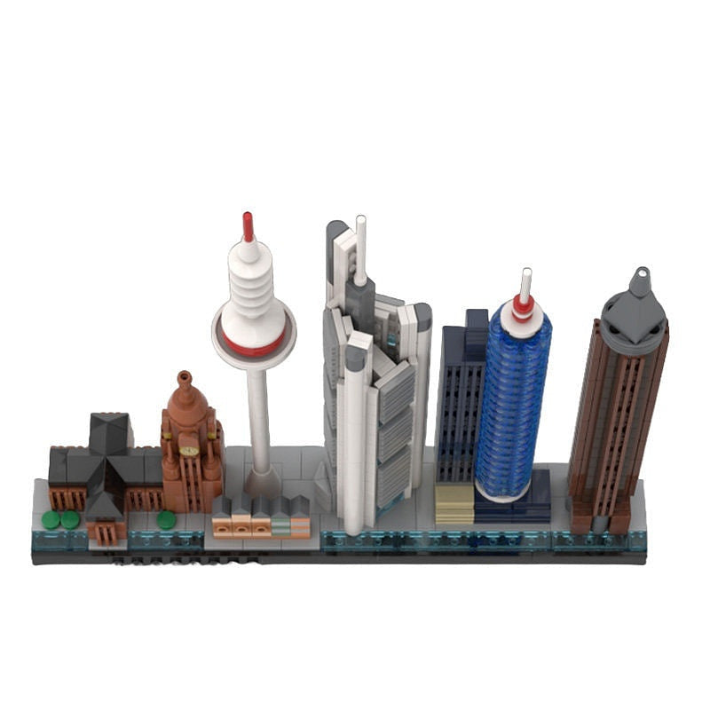 Frankfurt Am Main Skyline MOC Building Kit | City Architecture Model - 2