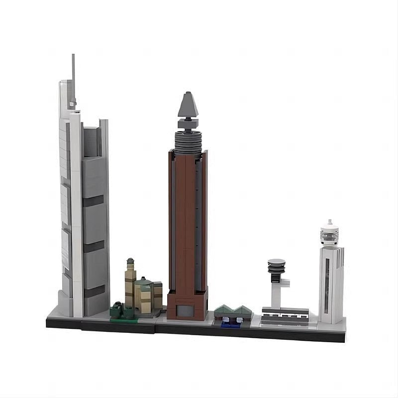 Frankfurt Am Main Skyline MOC Building Kit | City Architecture Model - 3