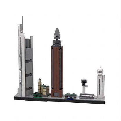 Frankfurt Am Main Skyline MOC Building Kit | City Architecture Model - 3