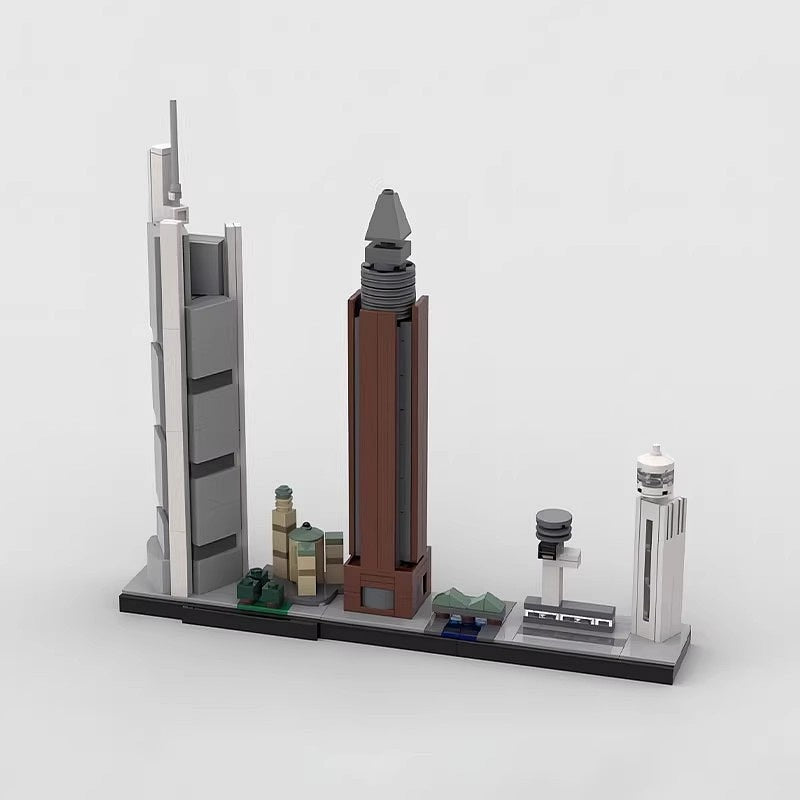 Frankfurt Am Main Skyline MOC Building Kit | City Architecture Model - 4