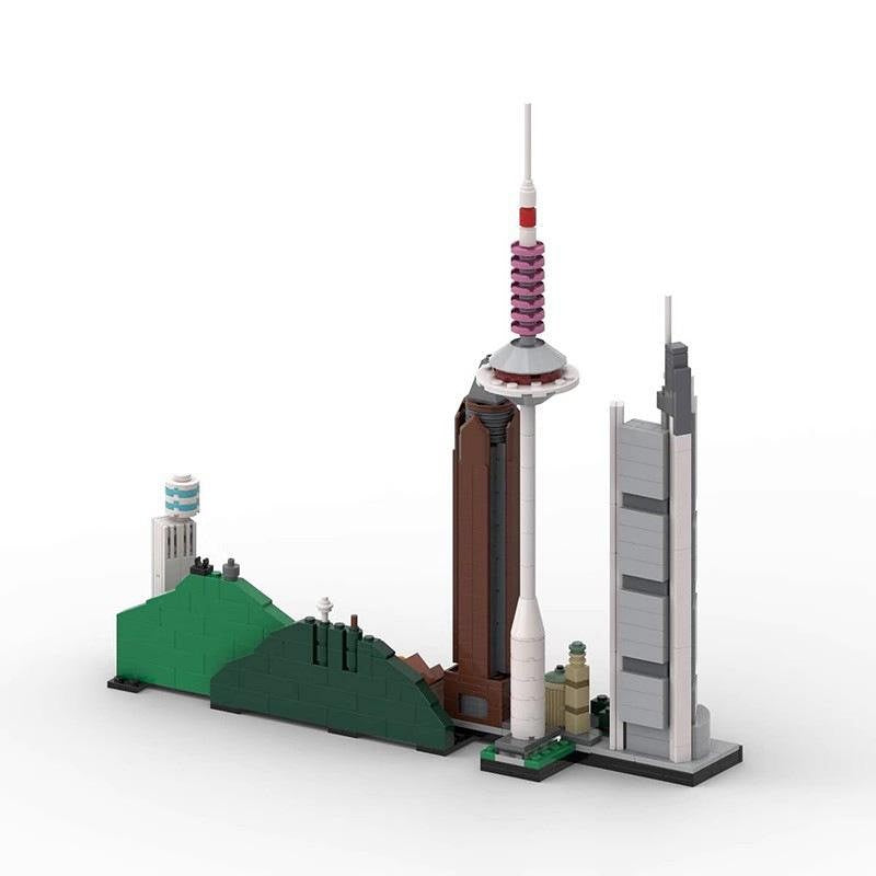 Frankfurt Am Main Skyline MOC Building Kit | City Architecture Model - 9
