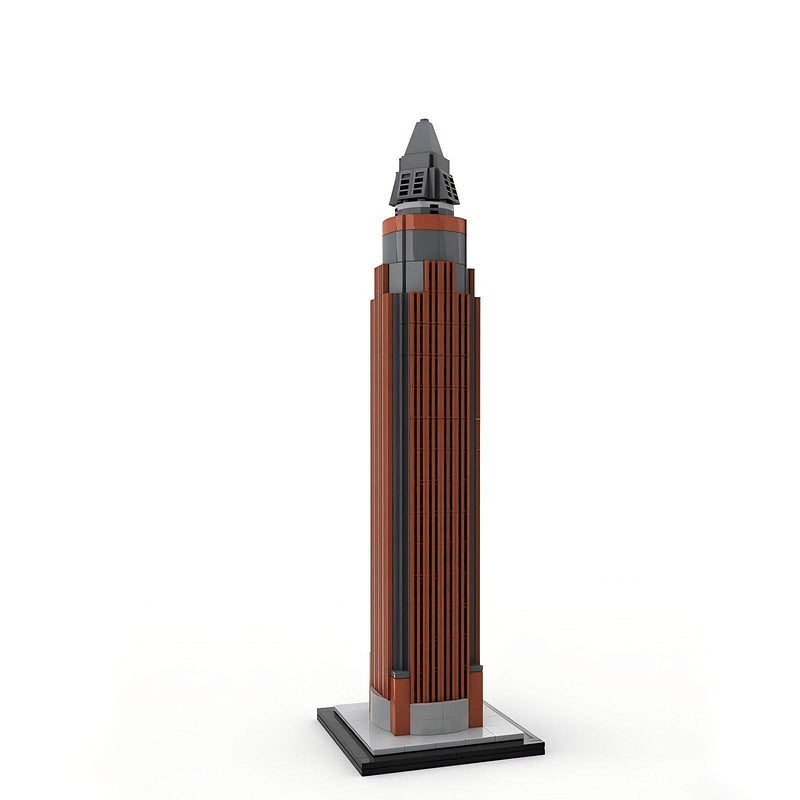 Frankfurt Landmark Skyscraper MOC | 1:800 Scale Modern Architecture Build - 3