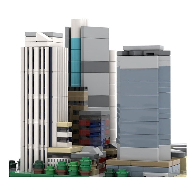 Frankfurt Neue Mainzer Strasse MOC Skyline Building Kit | City Architecture - 3