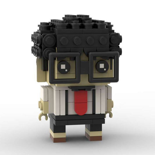 franky franklin brickheadz building set | spy x family | lego-compatible - 3