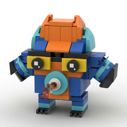 fred brickheadz building set | big hero 6 moc | lego-compatible toy - 2