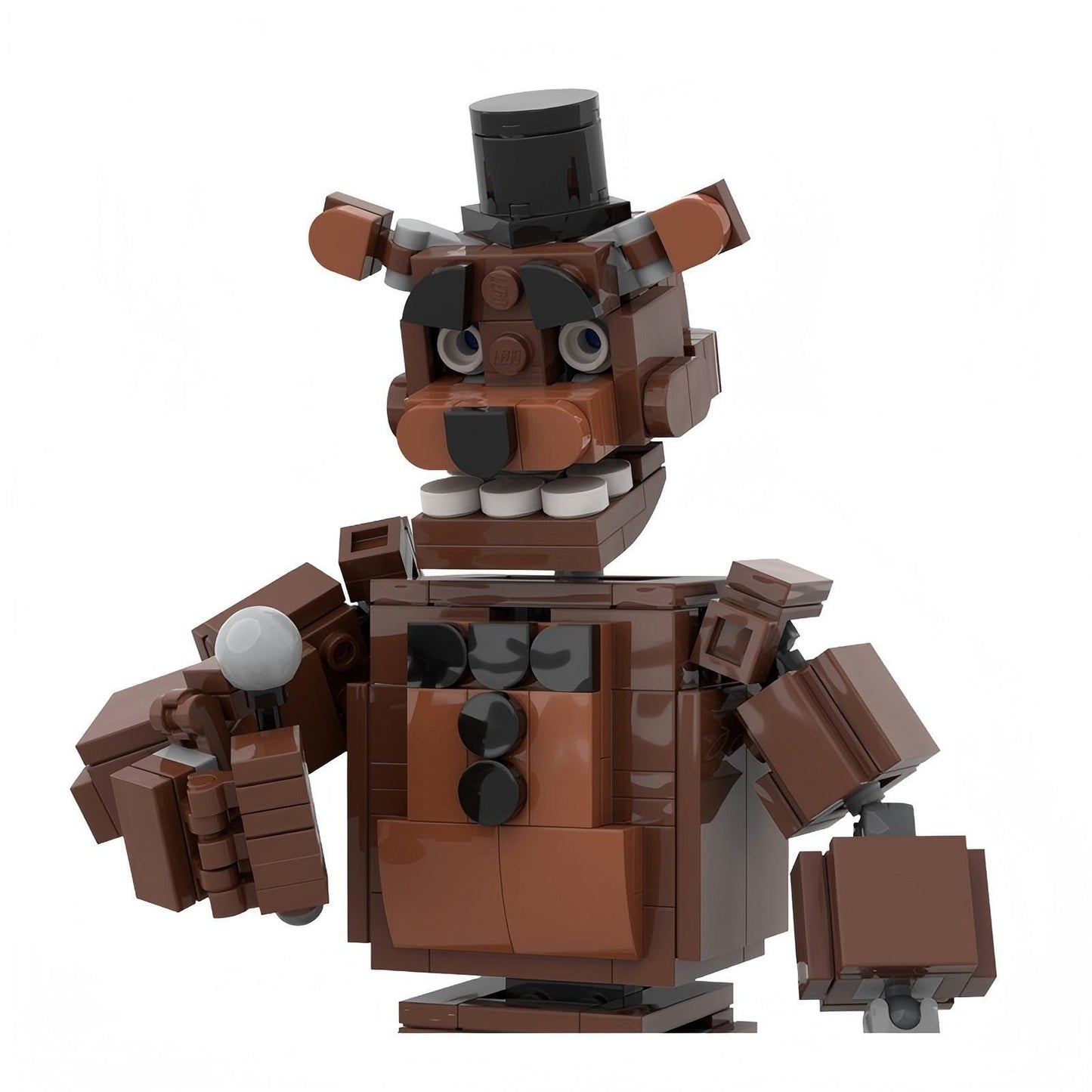freddy fazbear building set | five nights at freddy's | moc-228045 - 2
