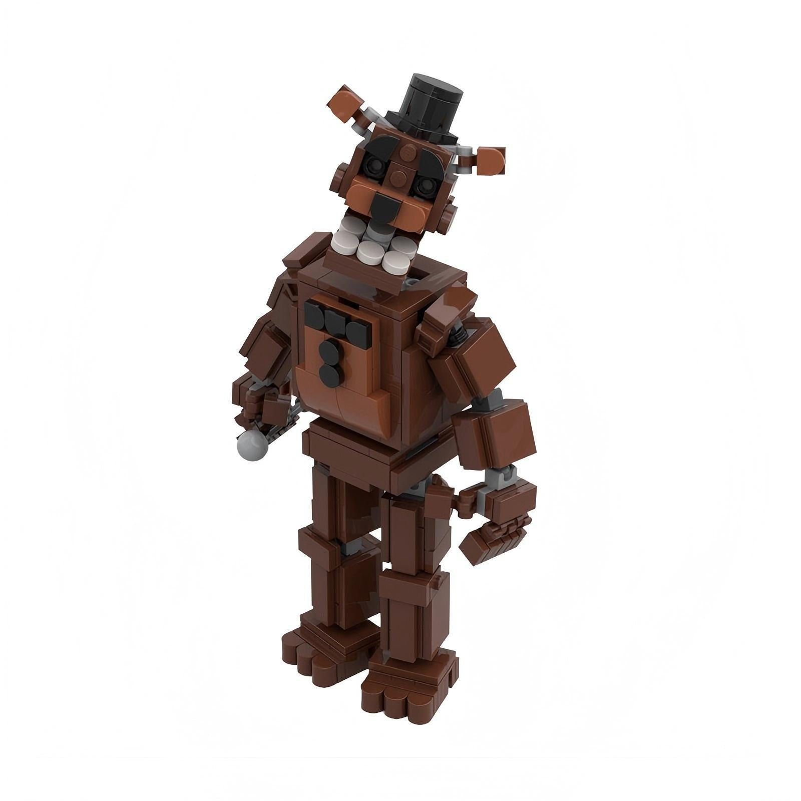 freddy fazbear building set | five nights at freddy's | moc-228045 - 3