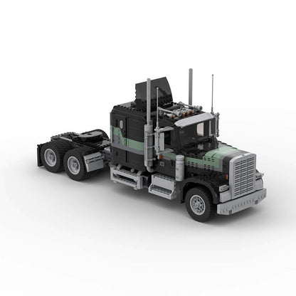 freightliner flc truck building set | moc-77497 - 3