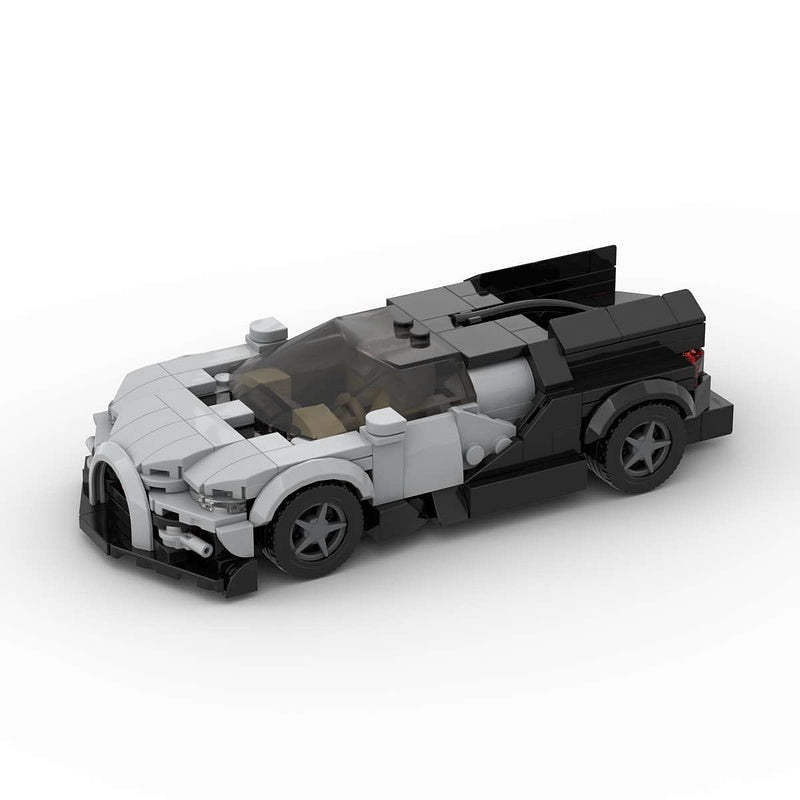 French V16 Hypercar MOC Building Kit | 1775HP Supercar Model - 1