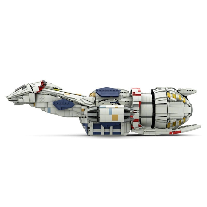 Frontier Space Cargo Transport Ship MOC Building Kit - 5