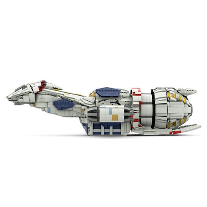 Frontier Space Cargo Transport Ship MOC Building Kit - 5