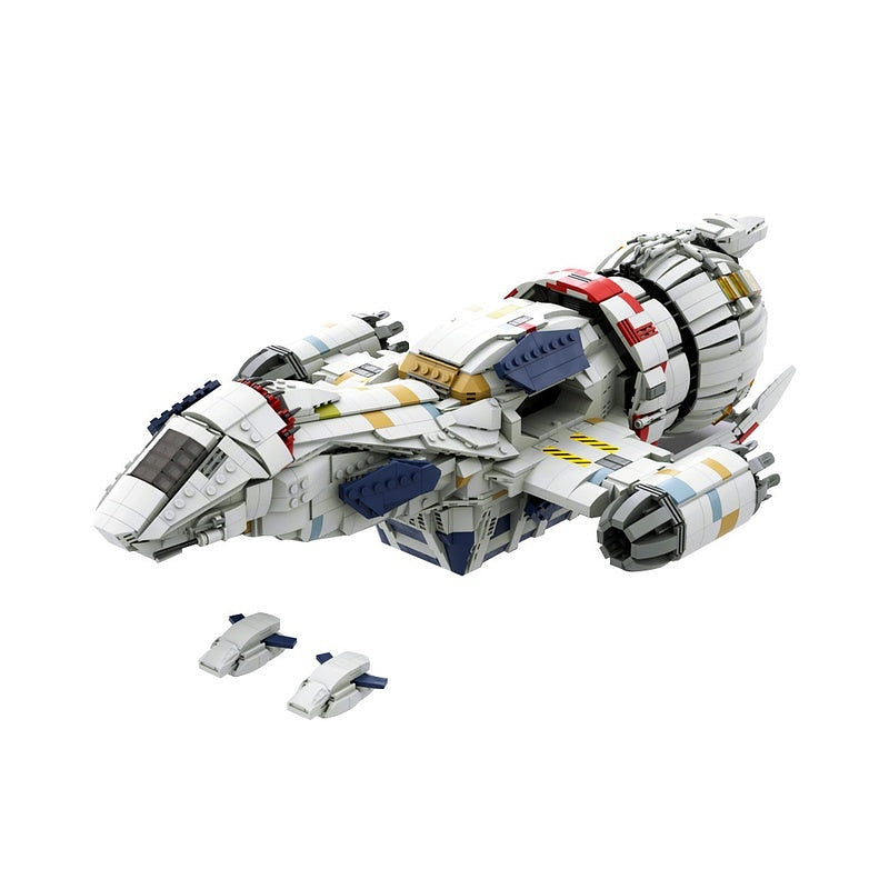 Frontier Space Cargo Transport Ship MOC Building Kit - 7