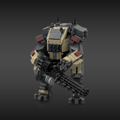 Frontline Vanguard Heavy Titan Mecha Building Kit | LEGO-Compatible MOC - 1