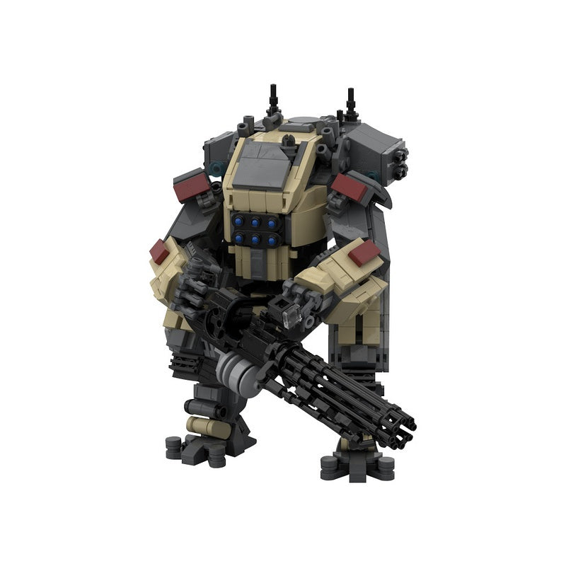 Frontline Vanguard Heavy Titan Mecha Building Kit | LEGO-Compatible MOC - 2