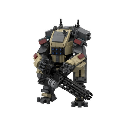 Frontline Vanguard Heavy Titan Mecha Building Kit | LEGO-Compatible MOC - 2