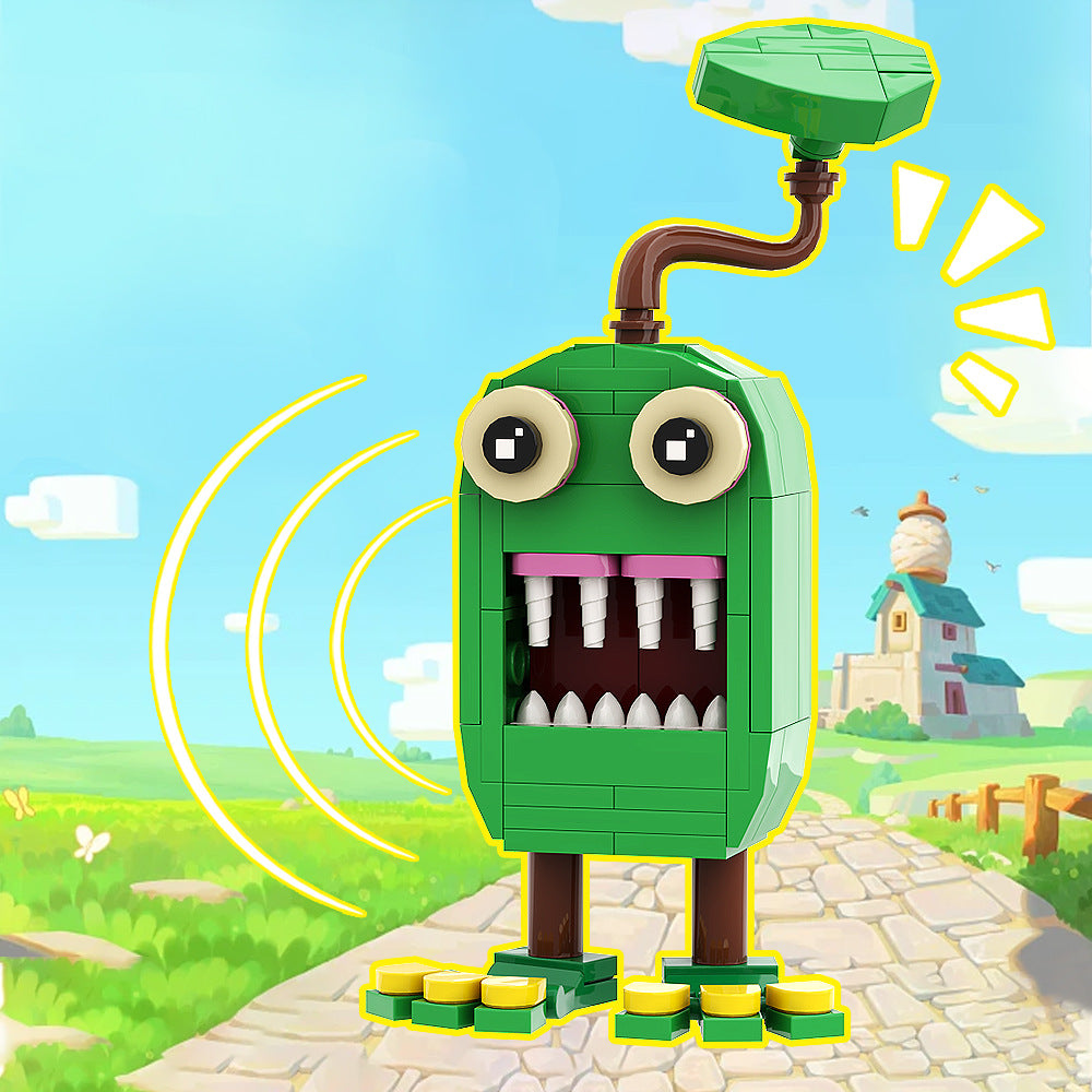 furcorn building set | my singing monsters | lego compatible - 1