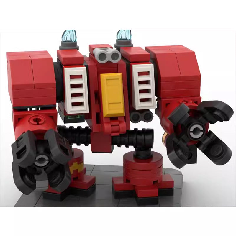 furioso dreadnought mini building set | warhammer 40k | moc-114546 - 1