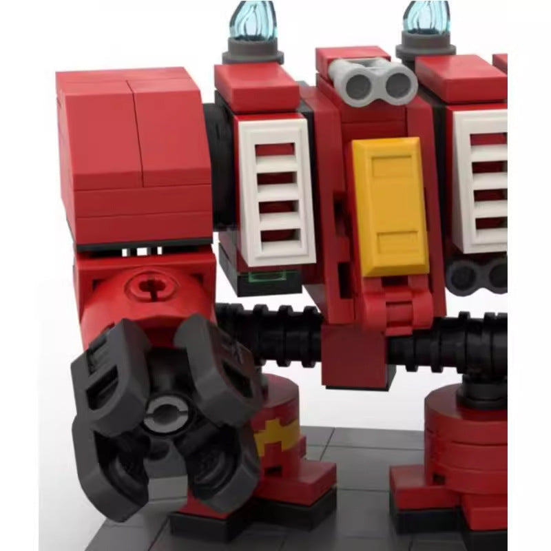 furioso dreadnought mini building set | warhammer 40k | moc-114546 - 2