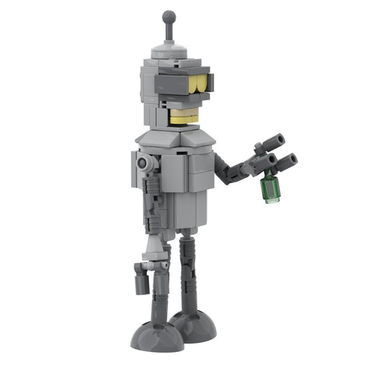 futurama bender building set | lego compatible - 2