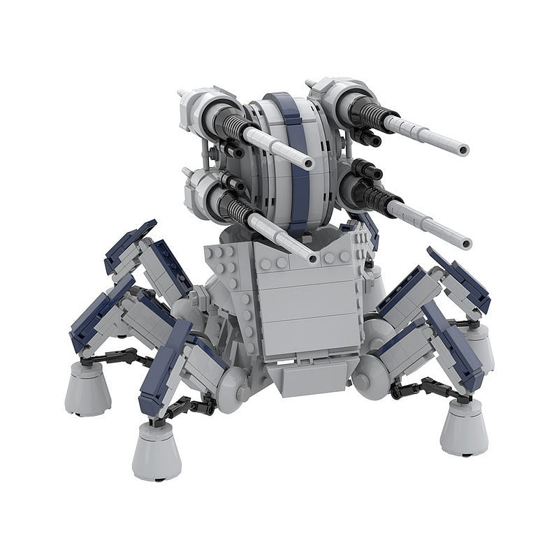 Futuristic Anti-Aircraft Artillery MOC Building Kit Sci-Fi Defense Model - 2