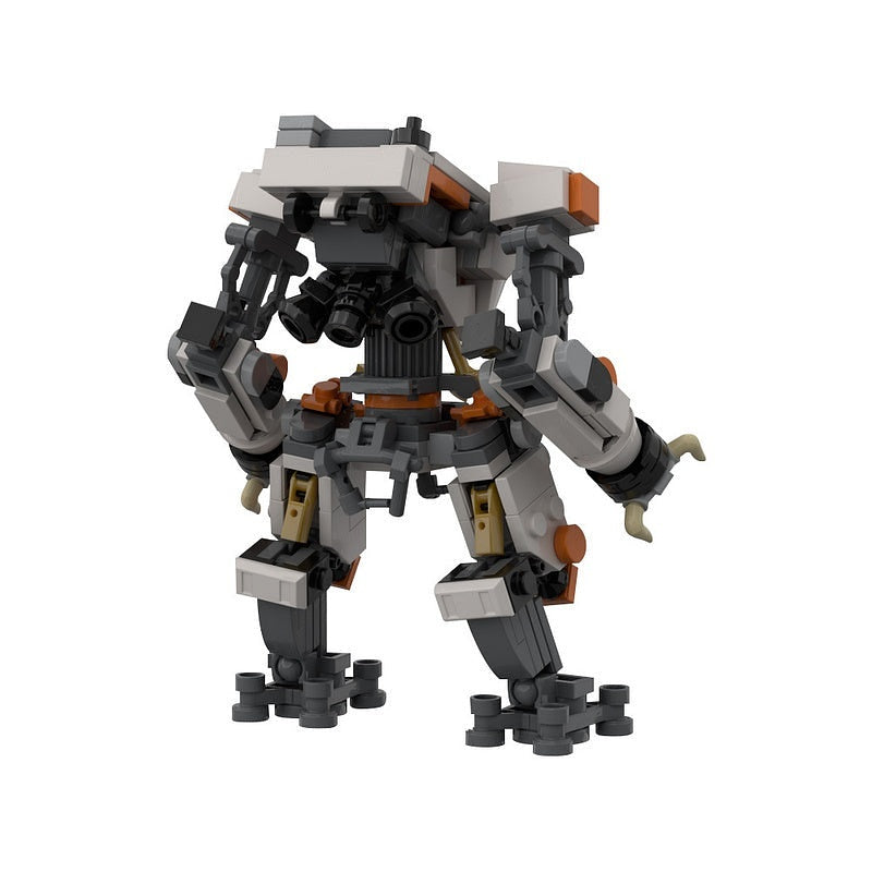Futuristic Combat Mech MOC Building Kit | Advanced Battle Robot Model - 2