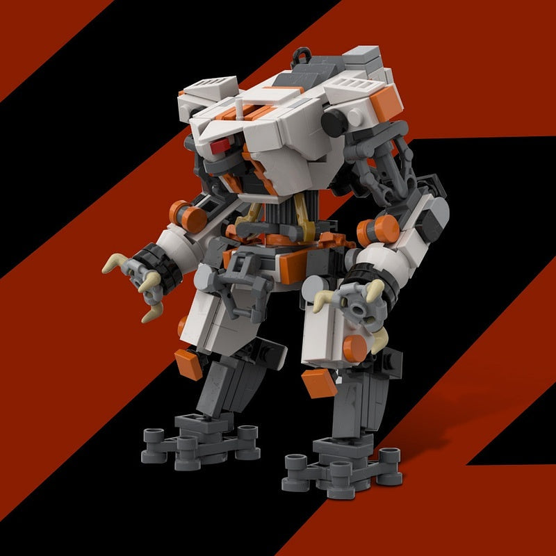 Futuristic Combat Mech MOC Building Kit | Advanced Battle Robot Model - 3