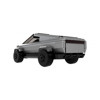Futuristic Cyber Pickup Truck MOC Building Kit | Sci-Fi Vehicle Model - 10