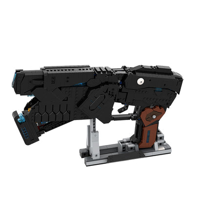 Futuristic Cyber-Police Handgun Building Kits 5