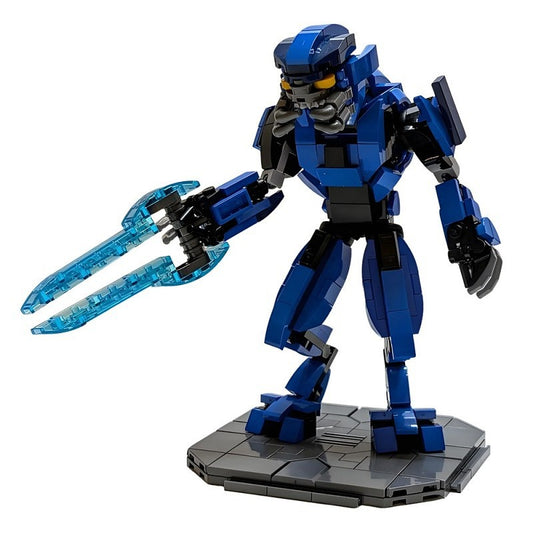 Futuristic Elite Alien Mercenary Armor MOC Building Set - 4