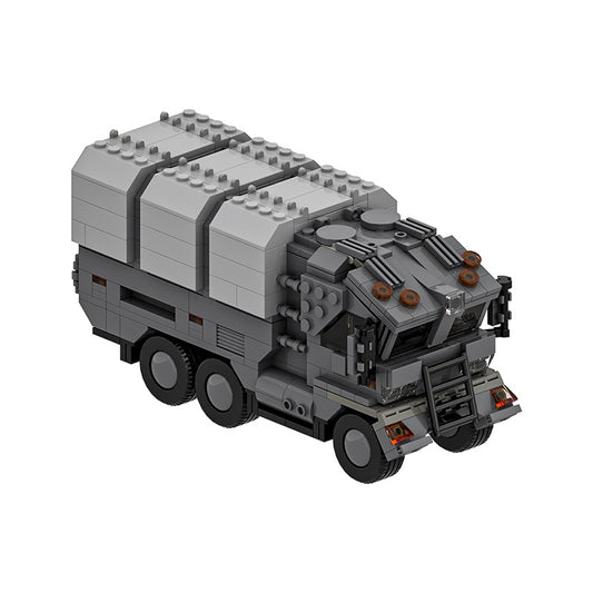 futuristic military truck building set - 2