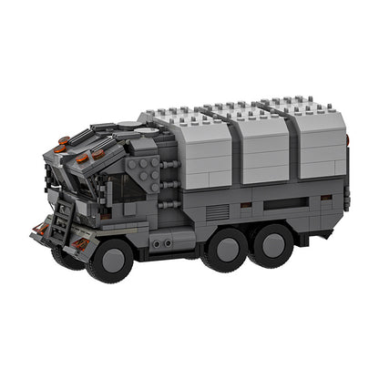 futuristic military truck building set - 5