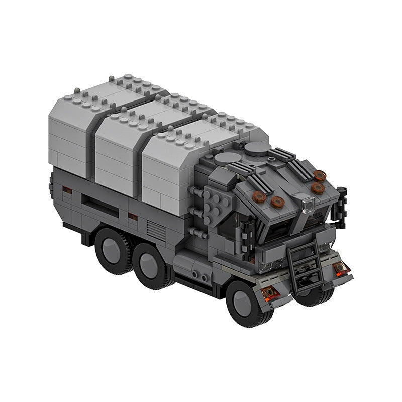 Futuristic Military Truck MOC Building Kit | Advanced Tactical Vehicle - 1